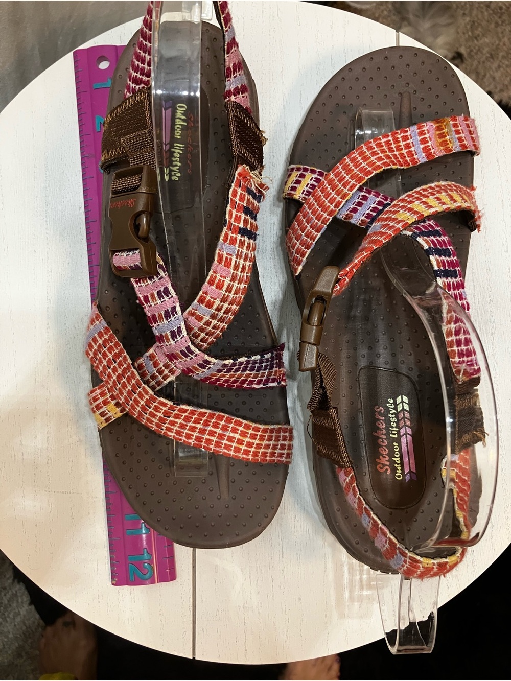 Skechers Women's Multi-Color Strappy Outdoor Sandals